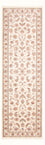 Alfombra de pasillo Alfombra Persa - Tabriz - Real - 295 x 89 cm - crema