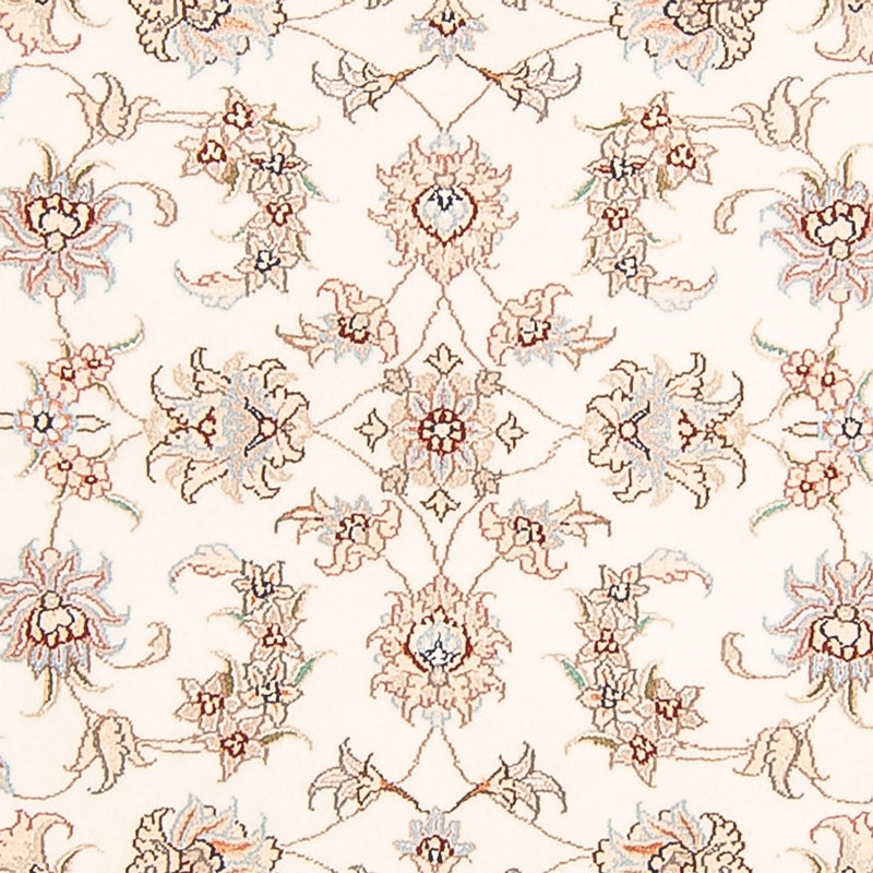 Alfombra de pasillo Alfombra Persa - Tabriz - Real - 294 x 89 cm - crema