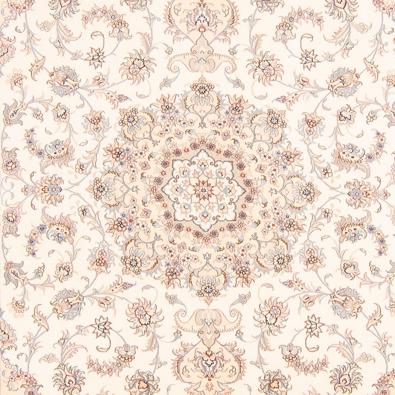 Alfombra Persa - Tabriz - Real - 302 x 197 cm - crema