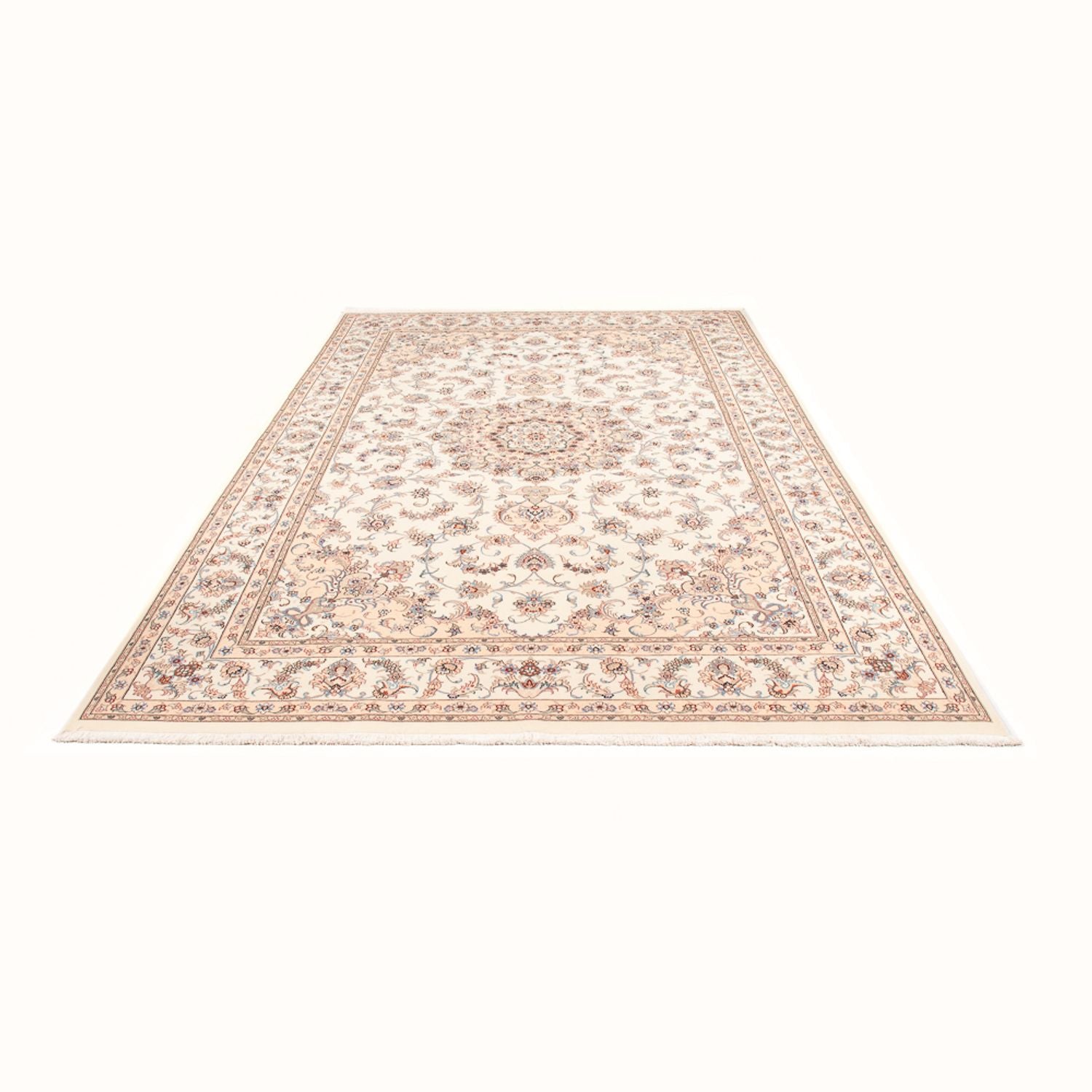 Alfombra Persa - Tabriz - Real - 302 x 197 cm - crema
