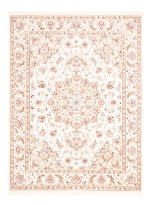 Alfombra persa - Tabriz - 195 x 149 cm - crema