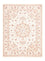 Alfombra persa - Tabriz - 195 x 149 cm - crema