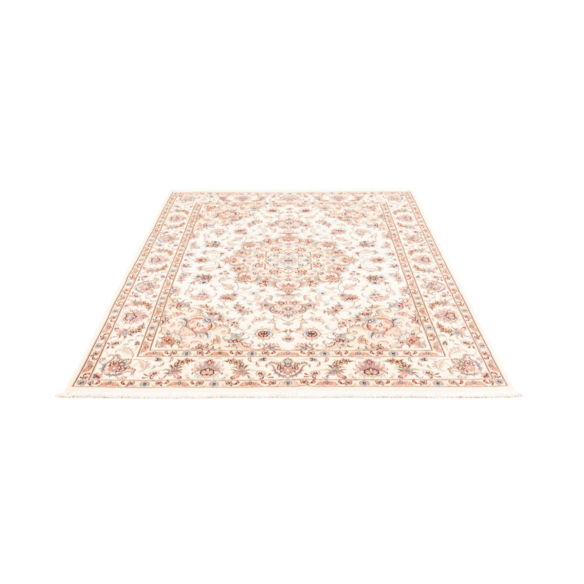 Alfombra persa - Tabriz - 195 x 149 cm - crema