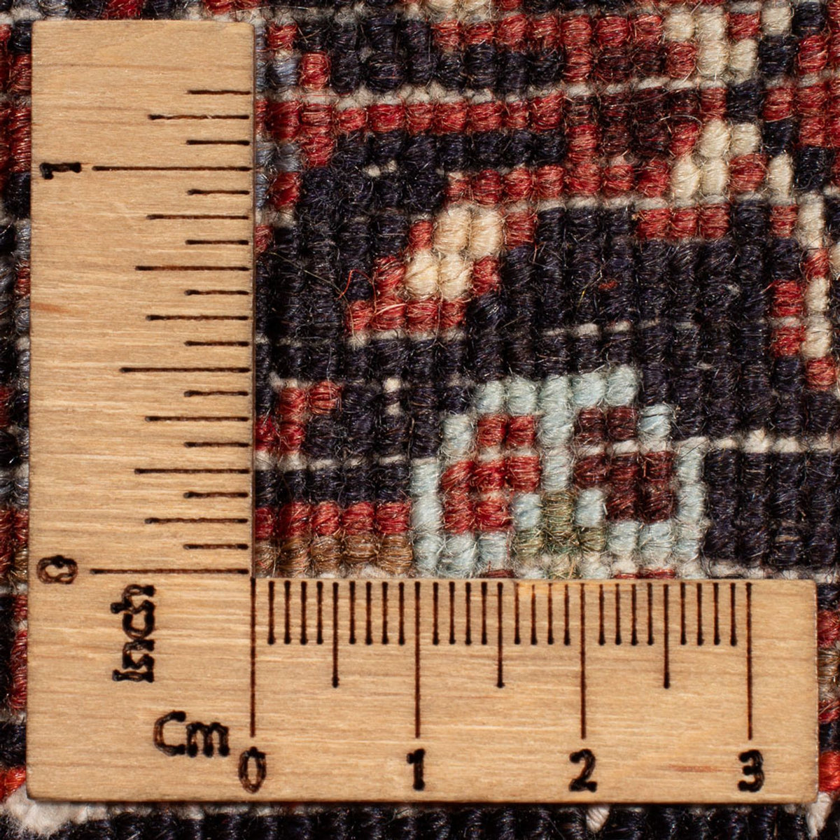 Alfombra persa - Nómada - 72 x 48 cm - rojo