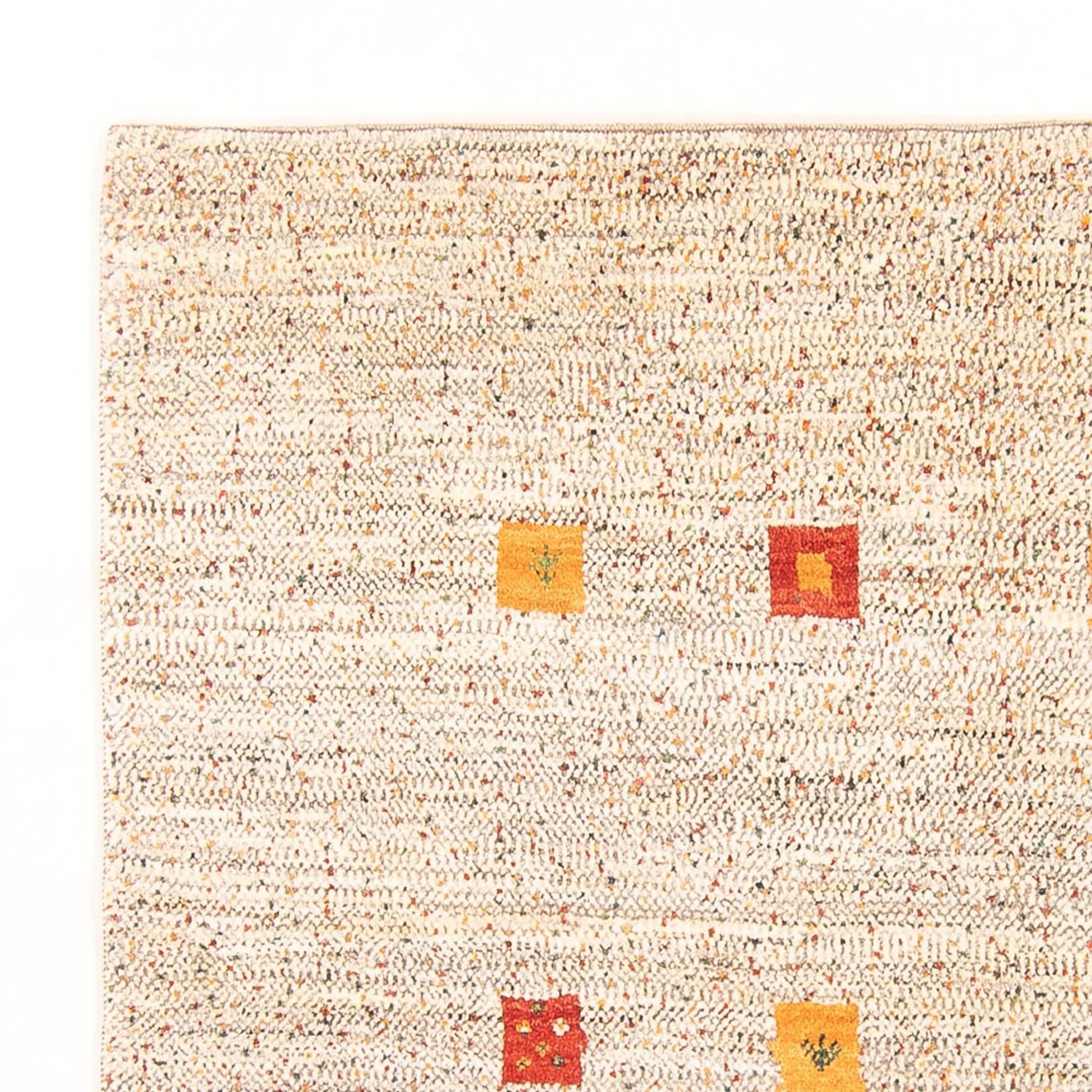 Alfombra Gabbeh - Persa - 202 x 157 cm - natural