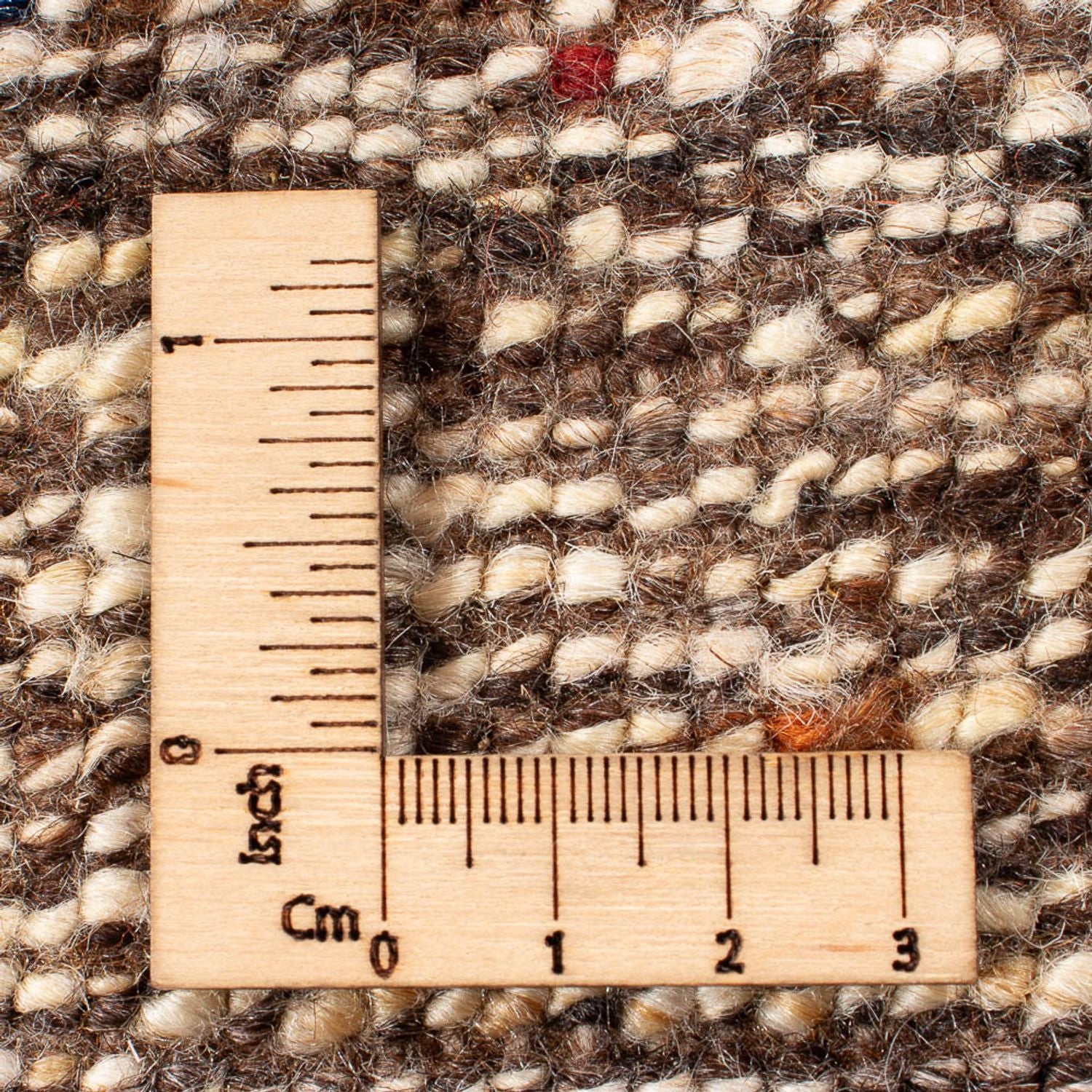 Alfombra Gabbeh - Persa - 202 x 155 cm - natural
