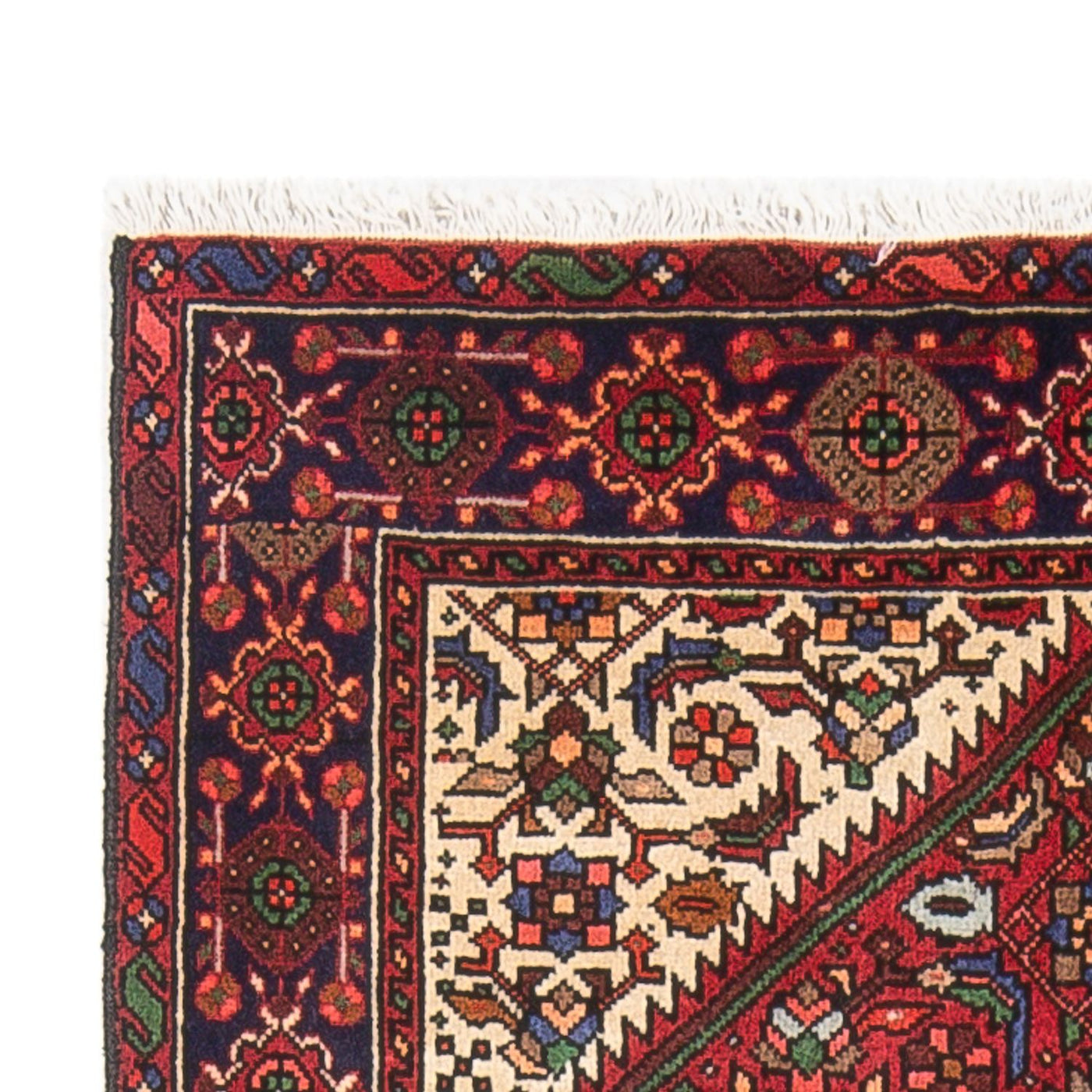 Alfombra persa - Nómada - 122 x 77 cm - rojo