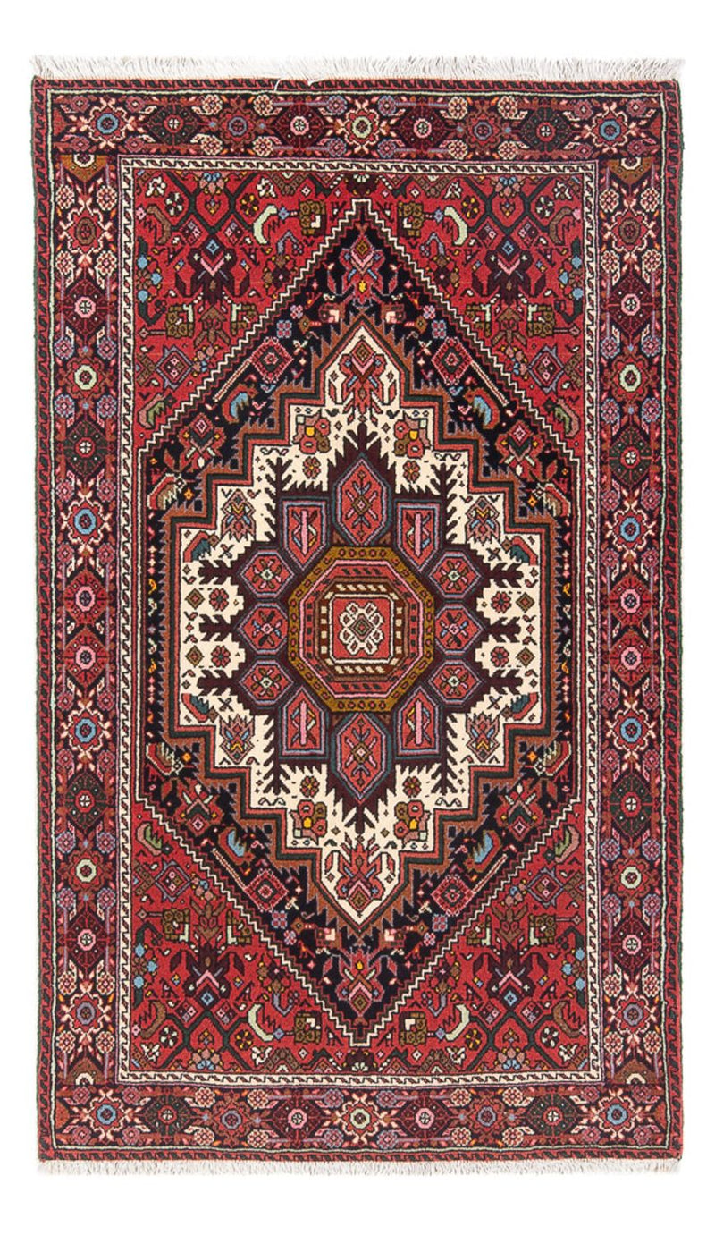 Alfombra persa - Nómada - 133 x 75 cm - crema