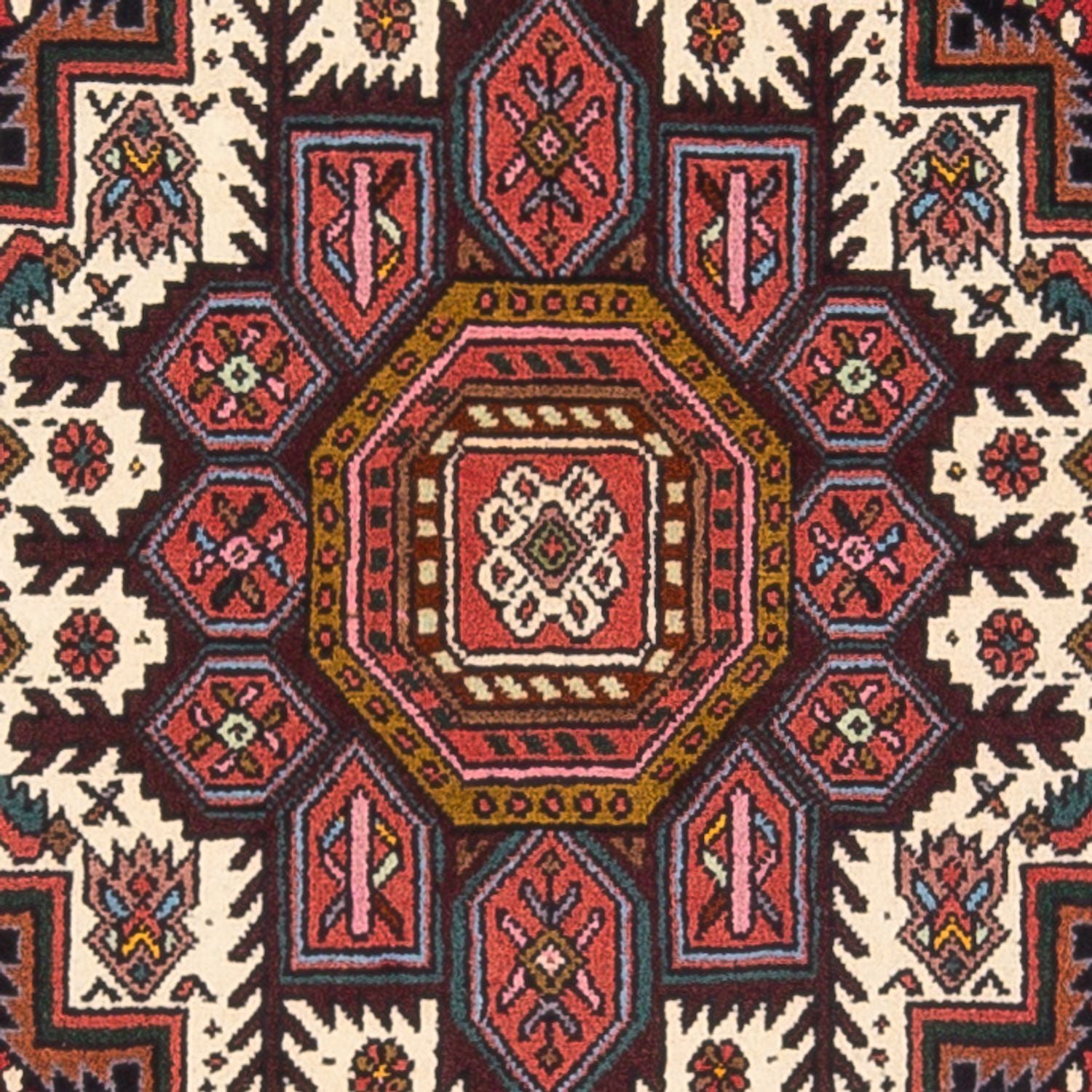 Alfombra persa - Nómada - 133 x 75 cm - crema
