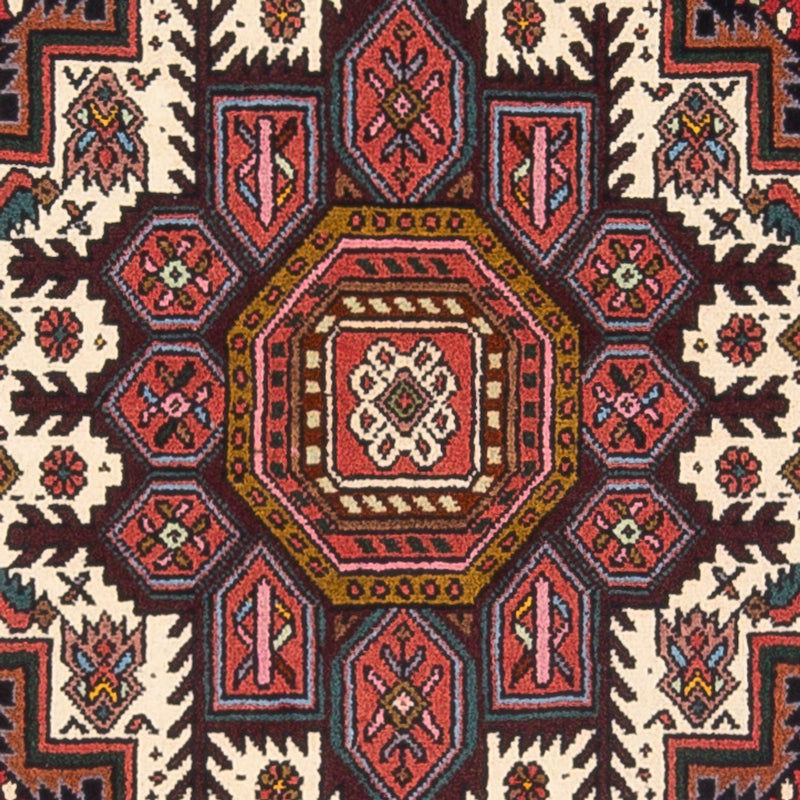 Alfombra persa - Nómada - 133 x 75 cm - crema