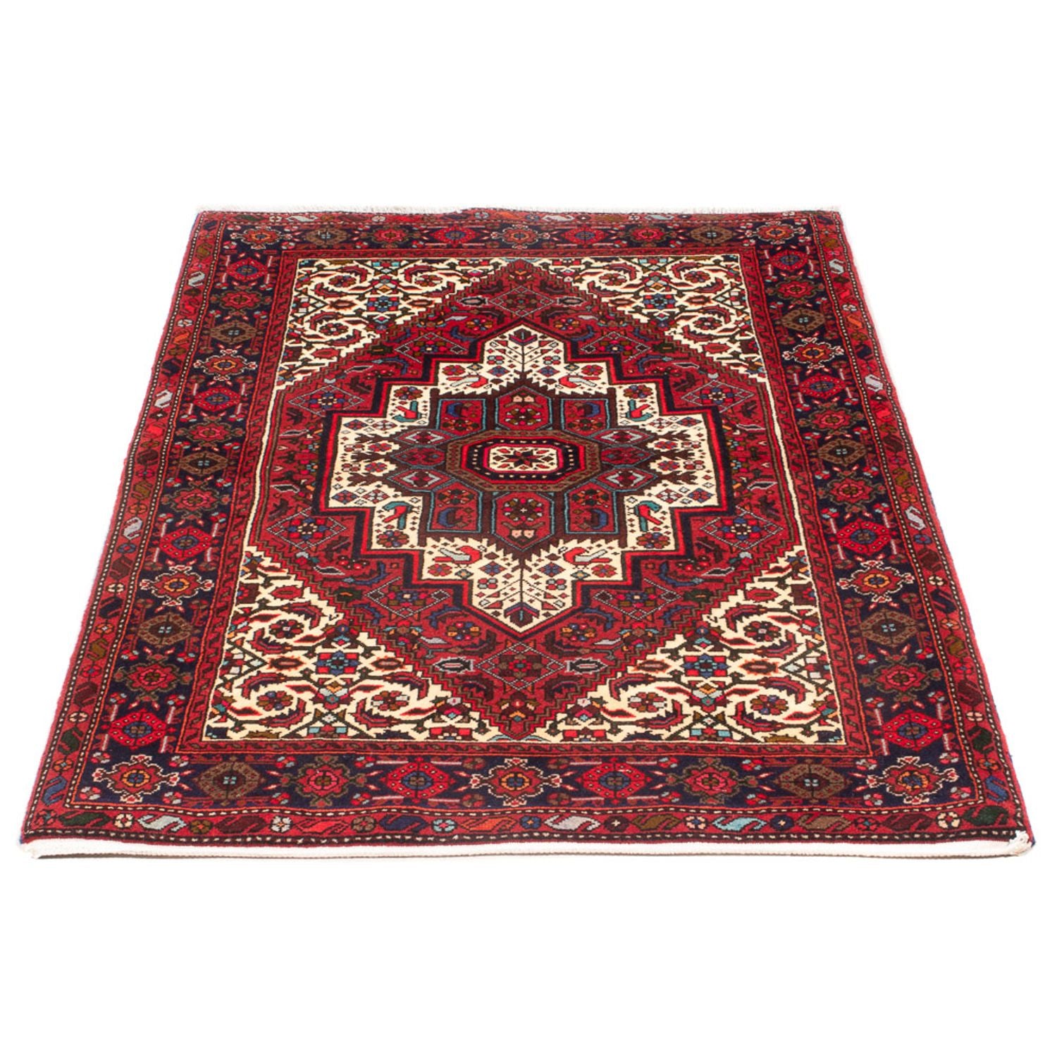 Alfombra persa - Nómada - 135 x 78 cm - crema