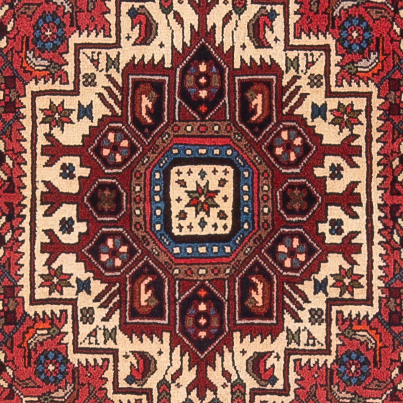 Alfombra persa - Nómada - 124 x 77 cm - crema