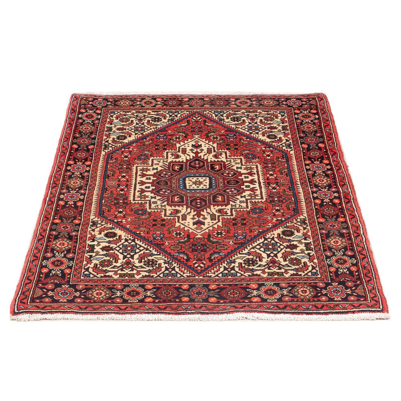 Alfombra persa - Nómada - 124 x 77 cm - crema