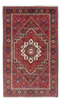 Alfombra persa - Nómada - 130 x 76 cm - rojo