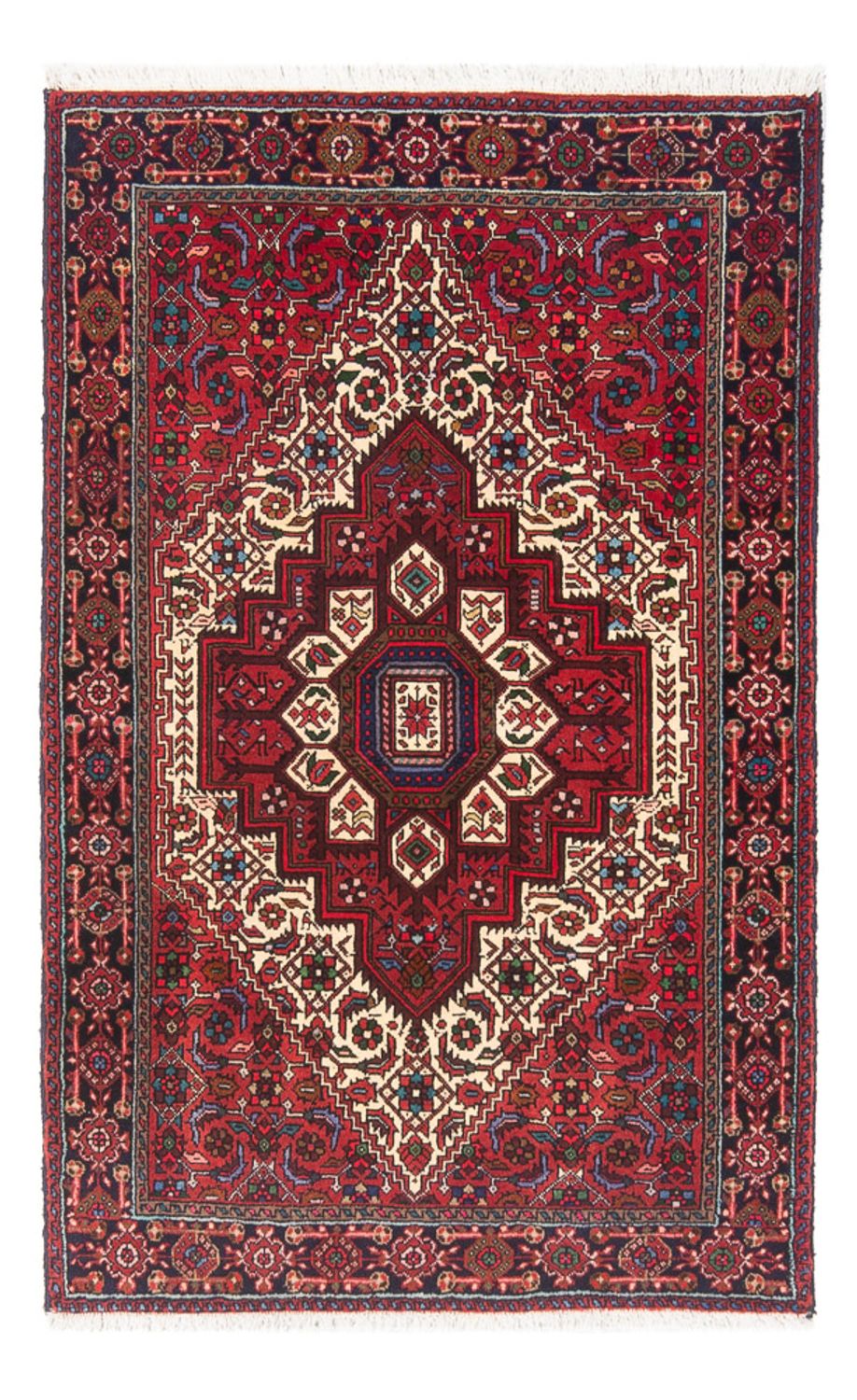 Alfombra persa - Nómada - 115 x 75 cm - rojo