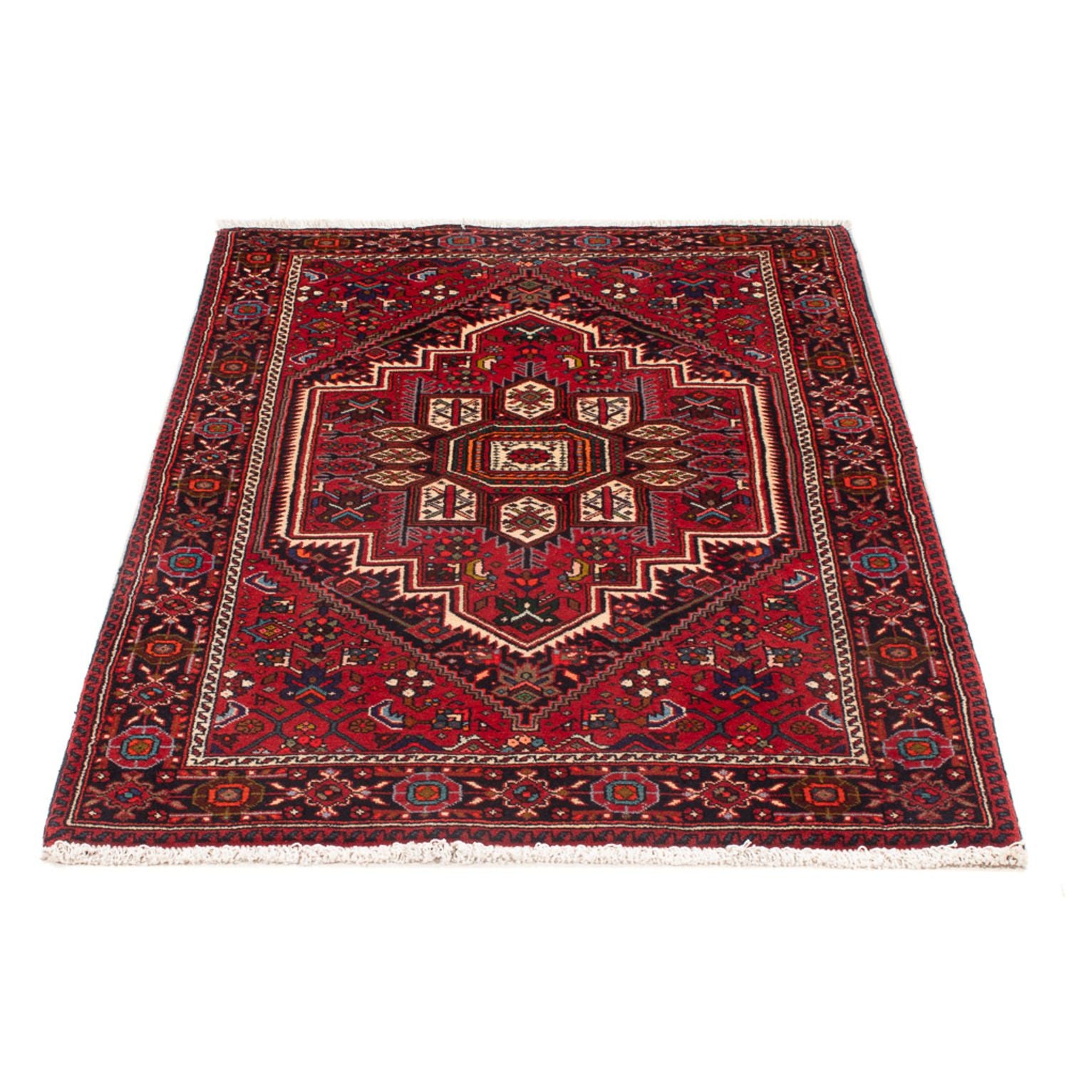 Alfombra persa - Nómada - 130 x 75 cm - rojo