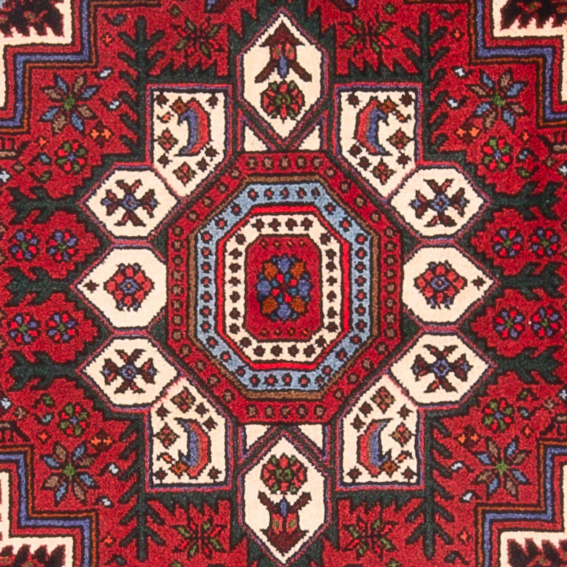 Alfombra persa - Nómada - 125 x 74 cm - rojo