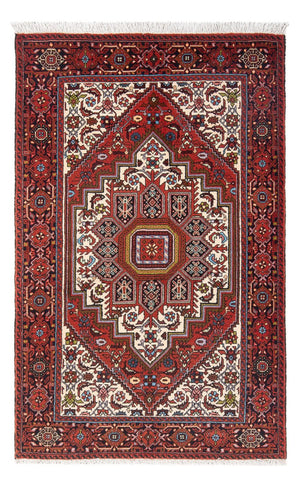 Alfombra persa - Nómada - 134 x 75 cm - crema