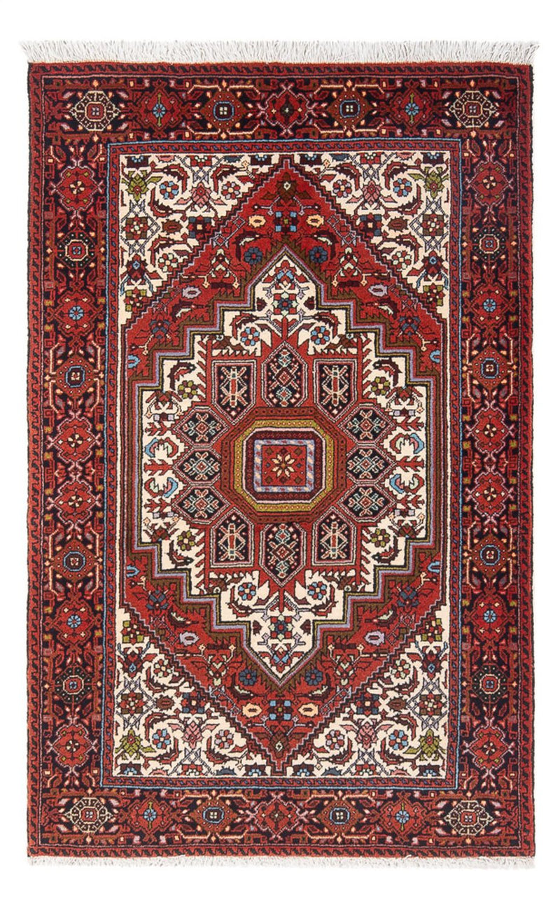 Alfombra persa - Nómada - 134 x 75 cm - crema
