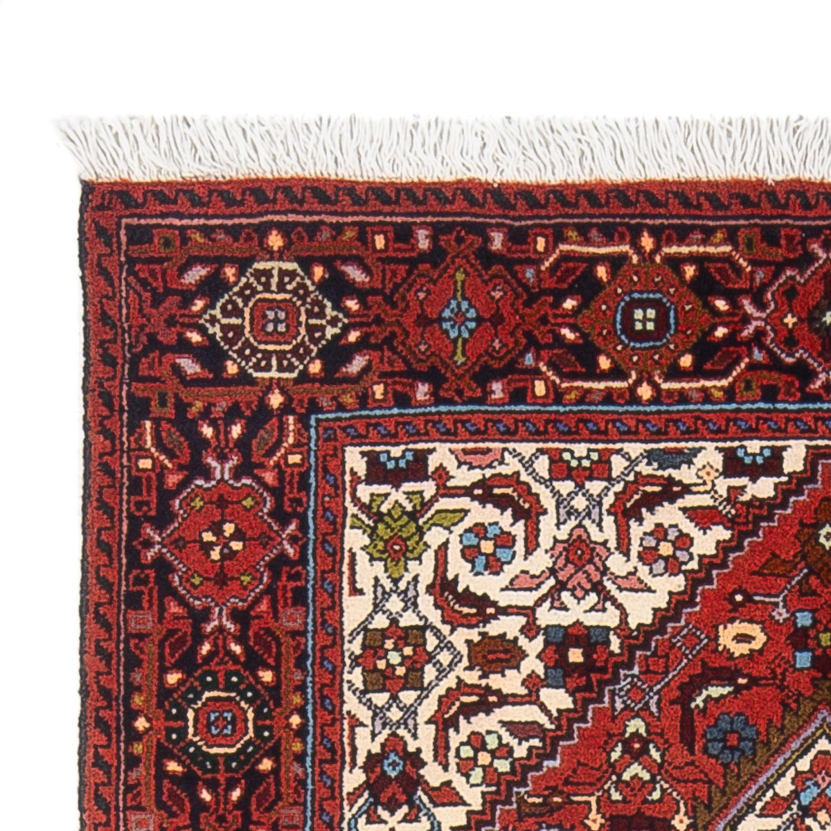 Alfombra persa - Nómada - 134 x 75 cm - crema