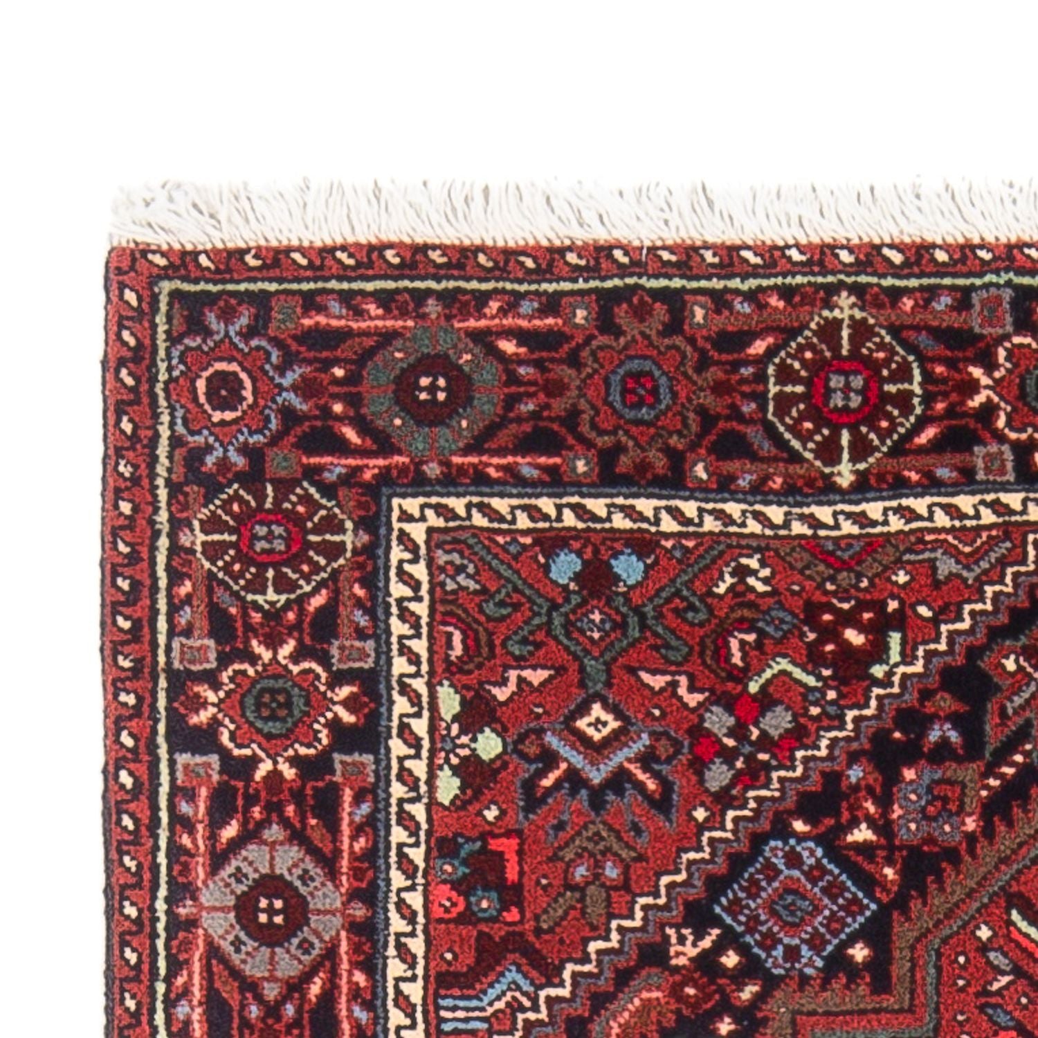 Alfombra persa - Nómada - 130 x 77 cm - rojo