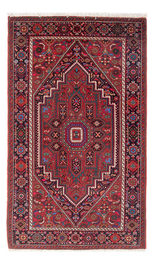 Alfombra persa - Nómada - 123 x 76 cm - rojo