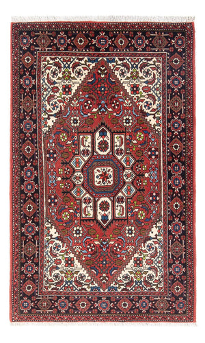 Alfombra persa - Nómada - 131 x 77 cm - crema