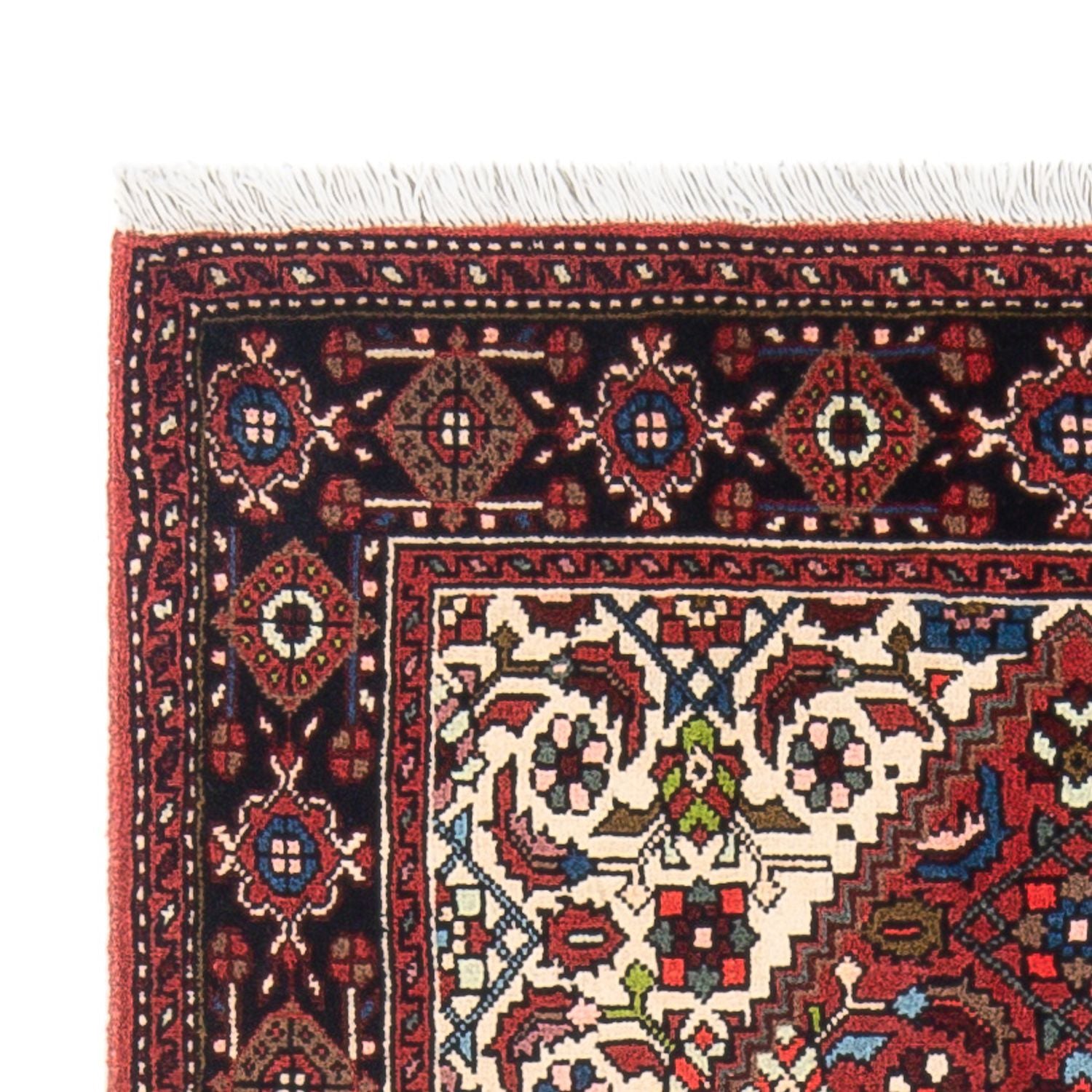 Alfombra persa - Nómada - 131 x 77 cm - crema