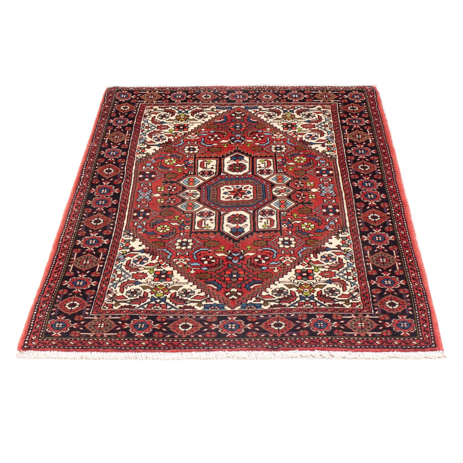 Alfombra persa - Nómada - 131 x 77 cm - crema