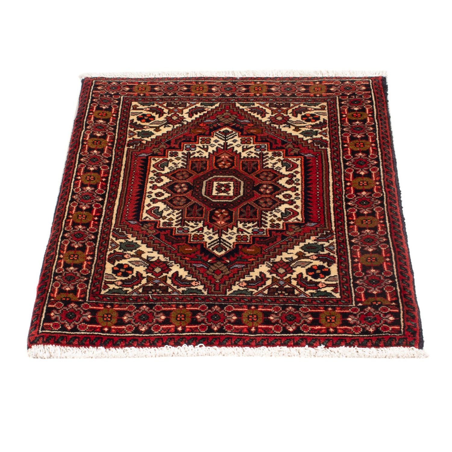 Alfombra persa - Nómada - 70 x 53 cm - rojo
