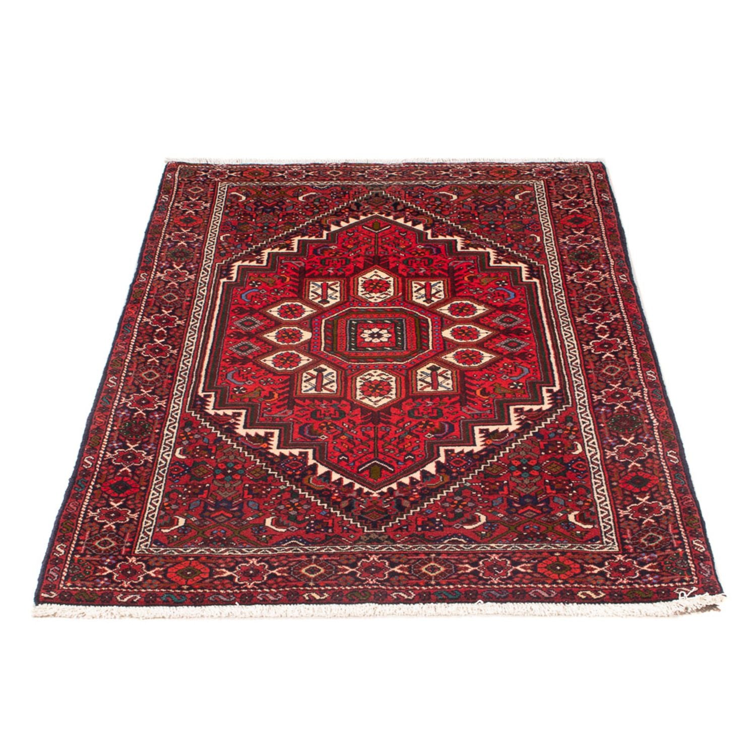 Alfombra persa - Nómada - 137 x 78 cm - rojo