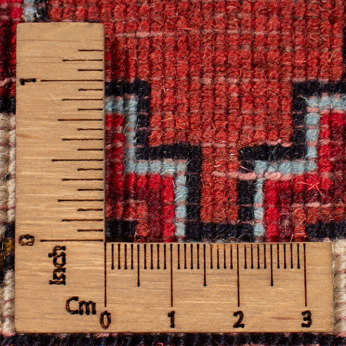 Alfombra persa - Nómada - 128 x 70 cm - crema