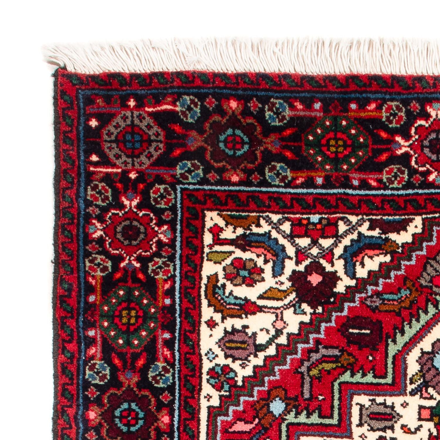 Alfombra persa - Nómada - 88 x 63 cm - rojo