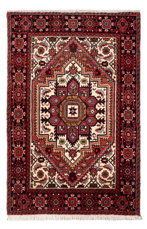 Alfombra persa - Nómada - 95 x 62 cm - crema