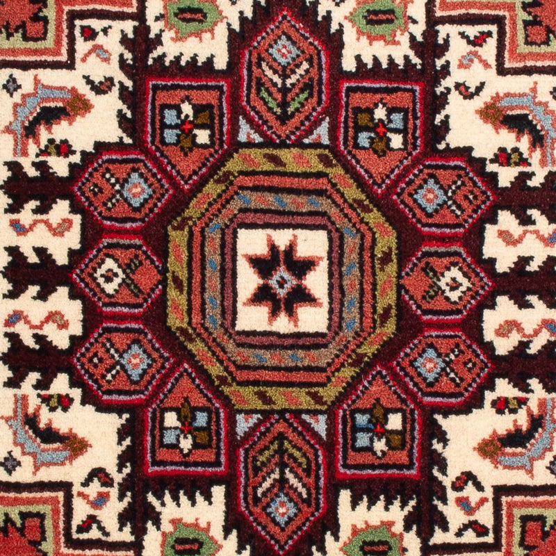 Alfombra persa - Nómada - 95 x 62 cm - crema