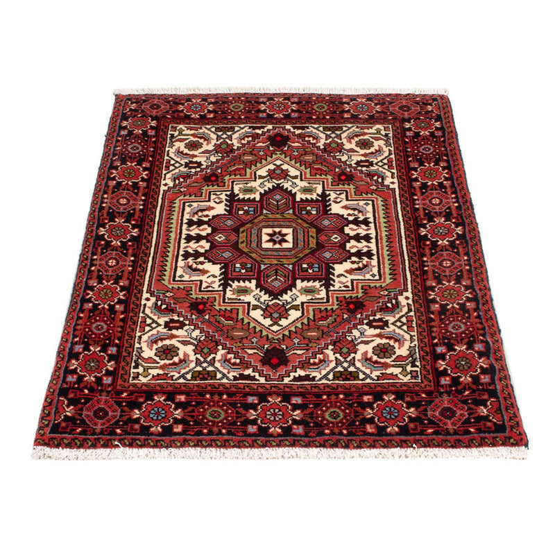 Alfombra persa - Nómada - 95 x 62 cm - crema