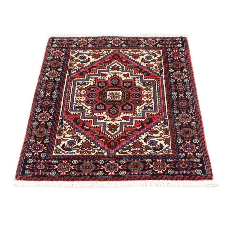 Alfombra persa - Nómada - 90 x 60 cm - crema
