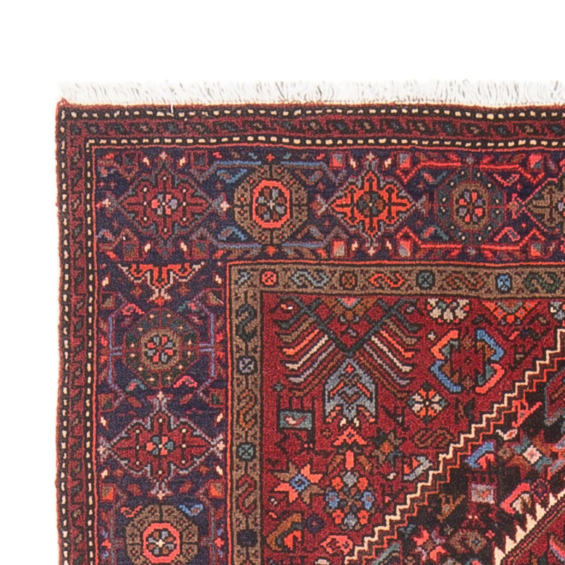 Alfombra persa - Nómada - 125 x 78 cm - rojo oscuro