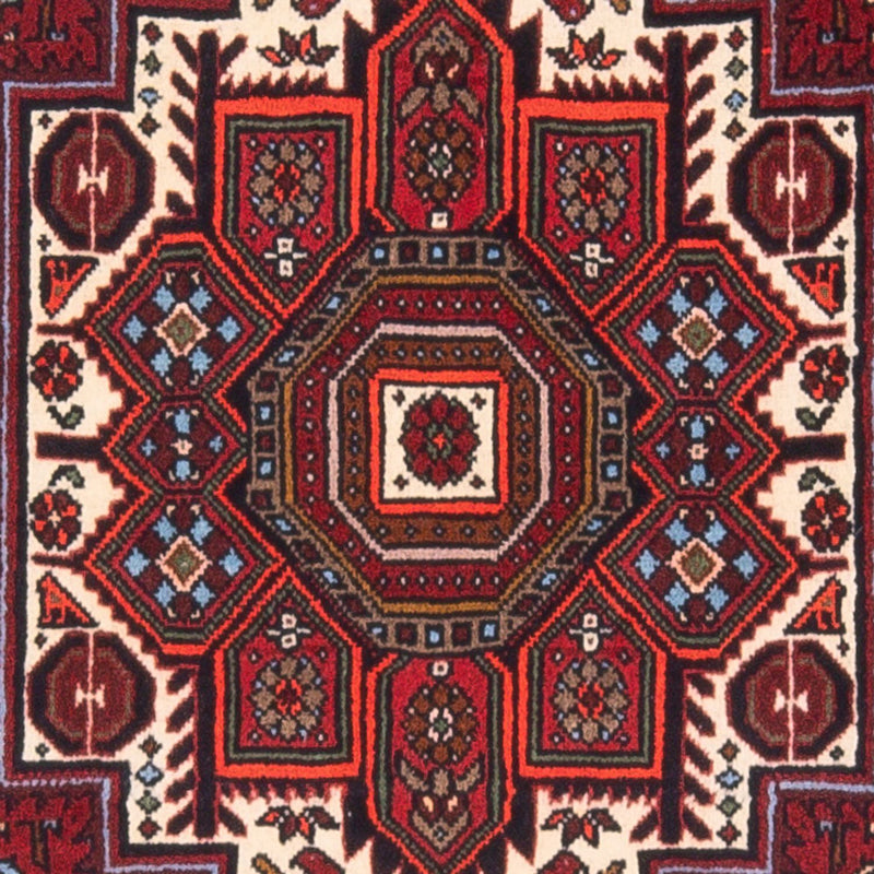 Alfombra persa - Nómada - 130 x 75 cm - crema