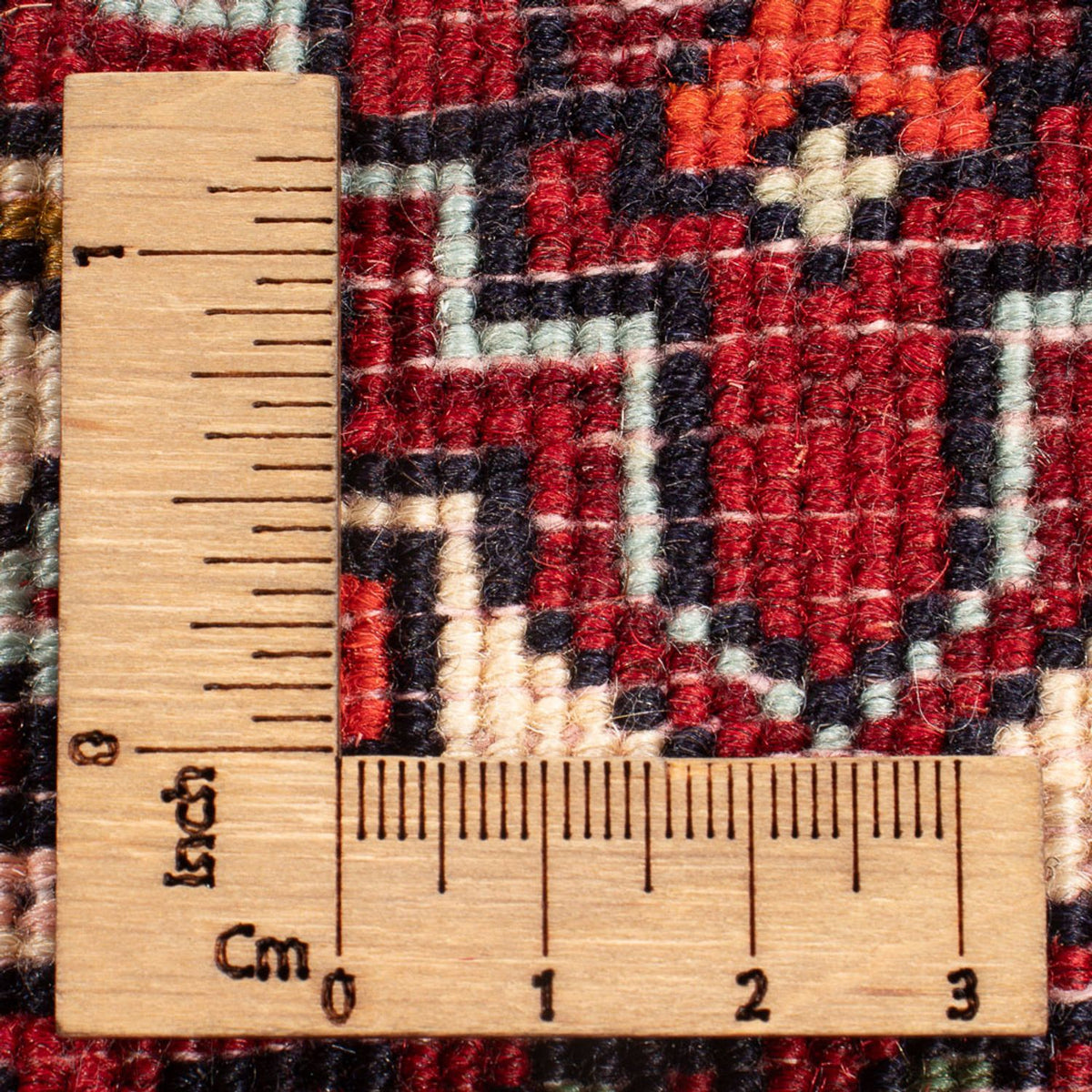 Alfombra persa - Nómada - 130 x 75 cm - crema