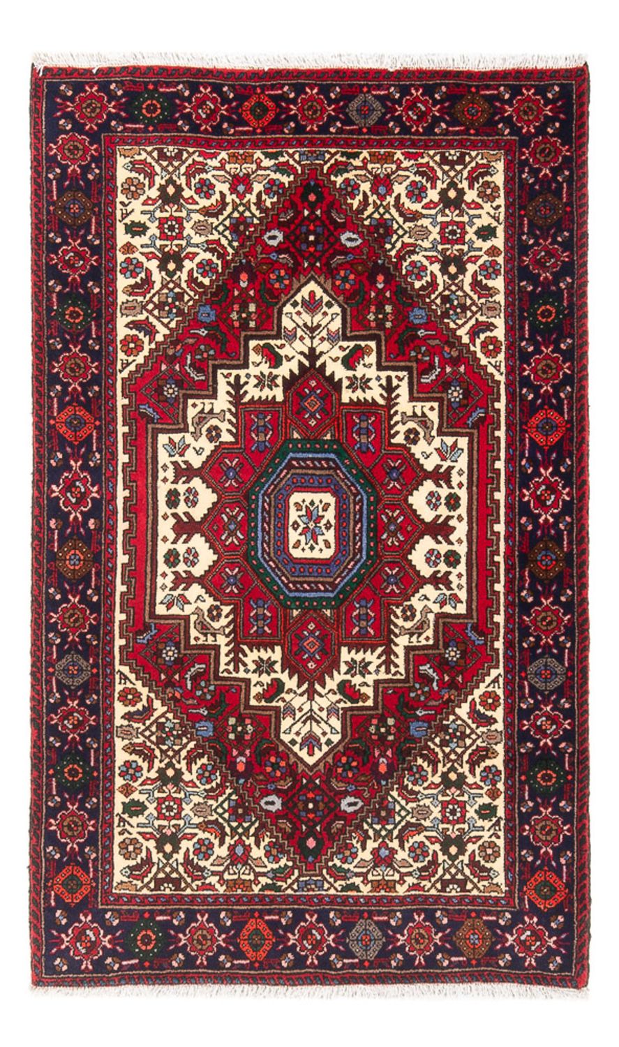 Alfombra persa - Nómada - 125 x 78 cm - crema