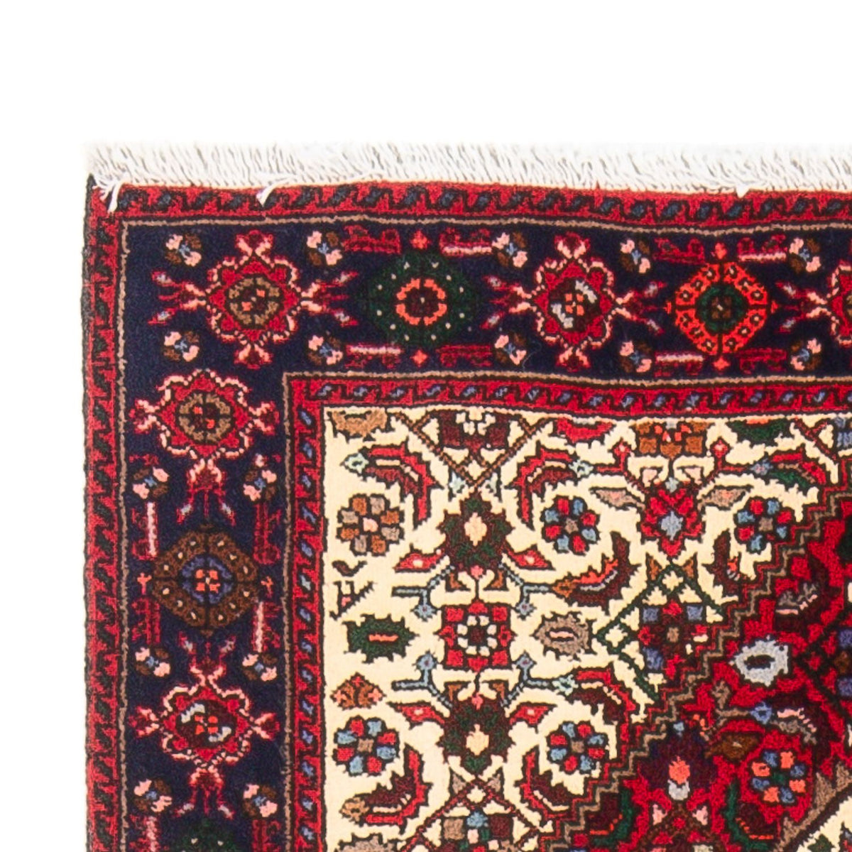 Alfombra persa - Nómada - 125 x 78 cm - crema