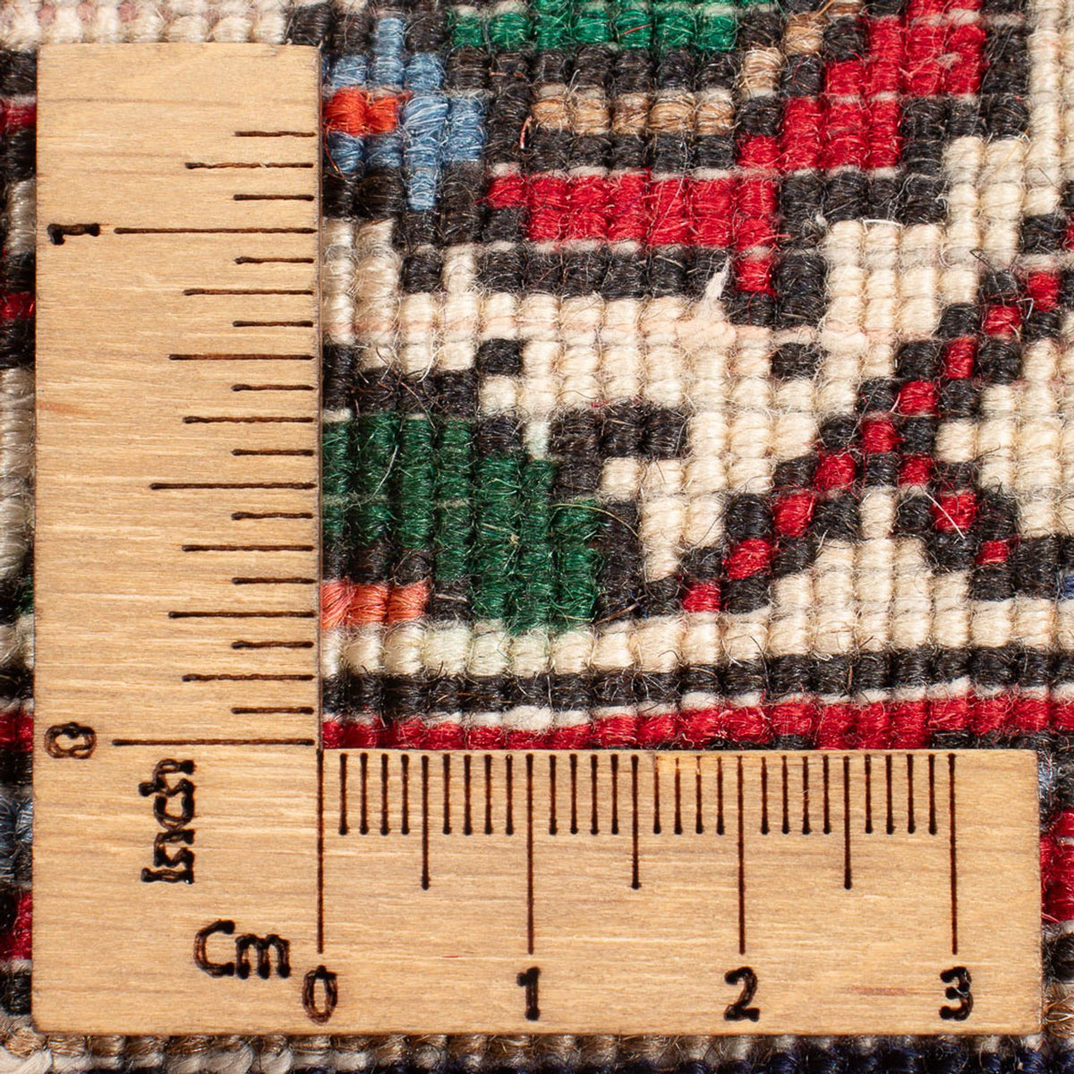 Alfombra persa - Nómada - 125 x 78 cm - crema