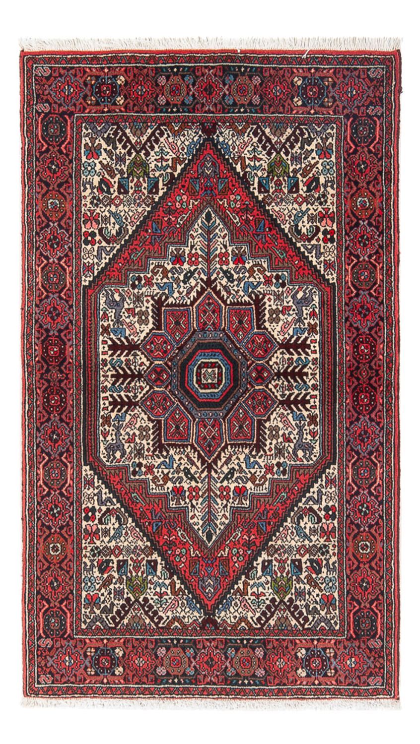 Alfombra persa - Nómada - 124 x 70 cm - crema