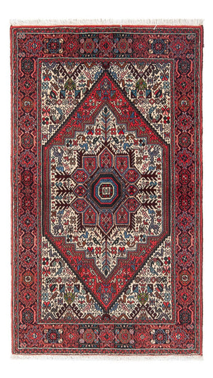 Alfombra persa - Nómada - 124 x 70 cm - crema