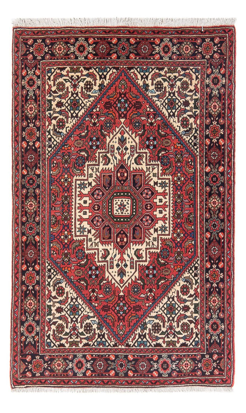 Alfombra persa - Nómada - 125 x 75 cm - crema