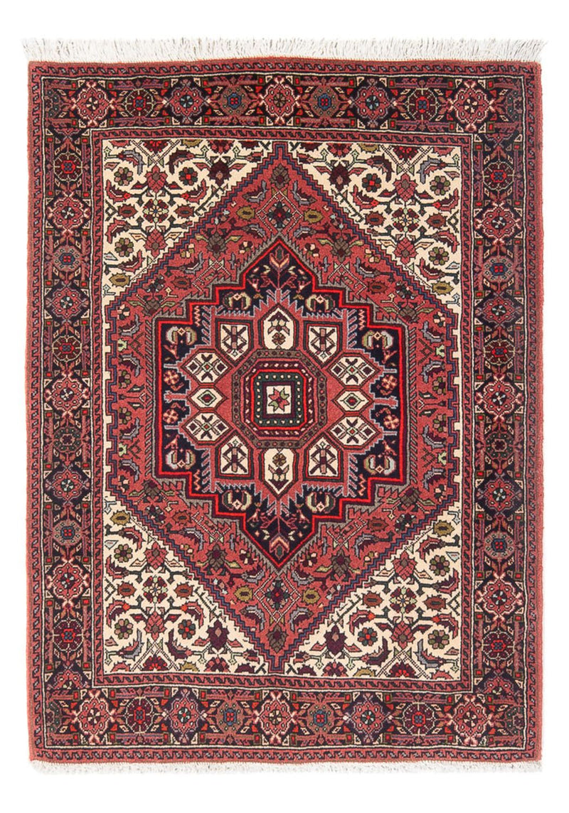 Alfombra persa - Nómada - 118 x 82 cm - crema