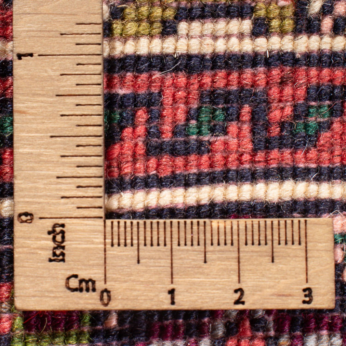 Alfombra persa - Nómada - 118 x 82 cm - crema