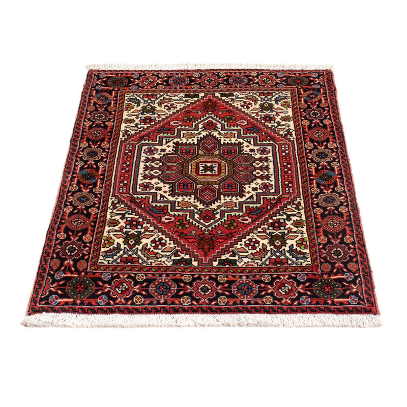 Alfombra persa - Nómada - 92 x 60 cm - crema