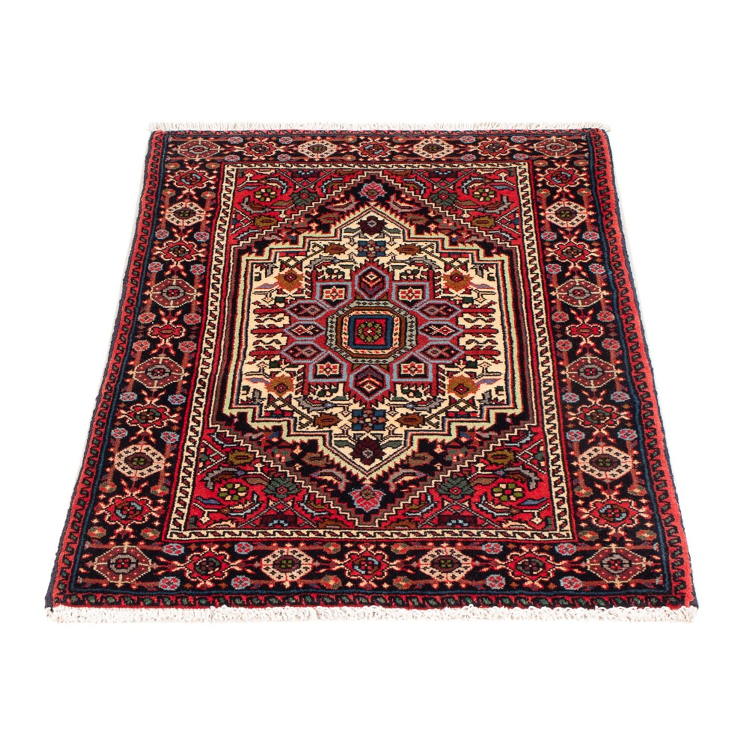 Alfombra persa - Nómada - 91 x 58 cm - rojo